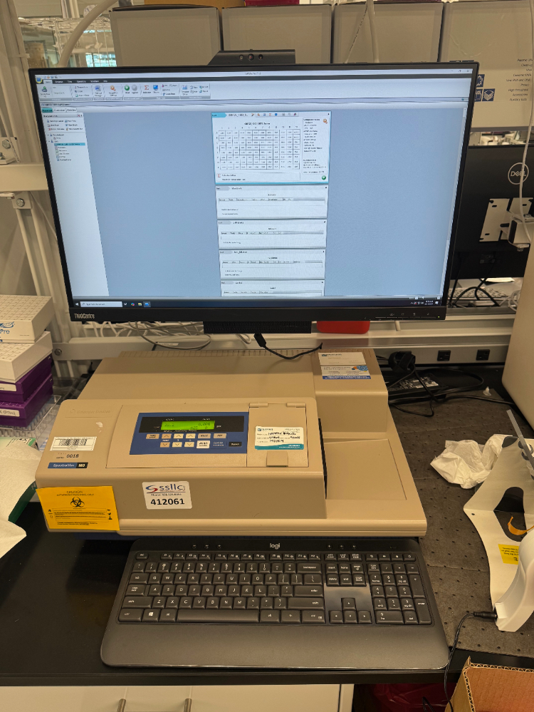 Image of Molecular Devices SpectraMax M3 Microplate Reader